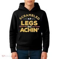 Fun Running Top Scrambled Legs And Achin! Kids Hoodie thumb 4