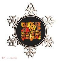 Funny Retro Thanksgiving Turkey Gravy Beans And Rolls Let Me See That Casserole Ornament thumb 0