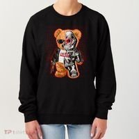 Funny Robot Terminator Teddy Bear Women's Sweatshirt thumb 0