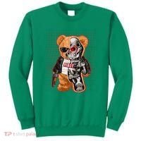 Funny Robot Terminator Teddy Bear Sweatshirt thumb 0
