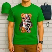 Funny Robot Terminator Teddy Bear T-Shirt thumb 6
