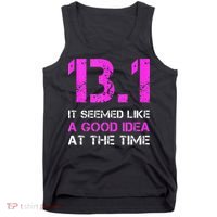 Funny Running Tanks. 13.1 Funny Half Marathon Tank Top thumb 0