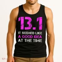 Funny Running Tanks. 13.1 Funny Half Marathon Tank Top thumb 3