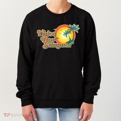 Funny Retro Thicc Boy Summer Women's Sweatshirt