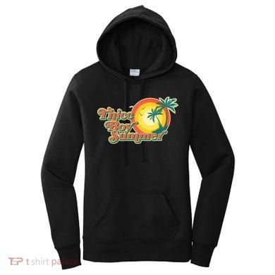 Funny Retro Thicc Boy Summer Women's Hoodie