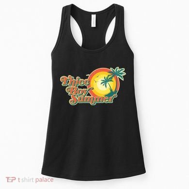 Funny Retro Thicc Boy Summer Women's Tank Top