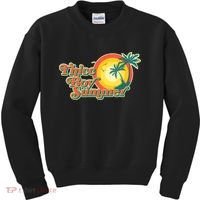 Funny Retro Thicc Boy Summer Kids Sweatshirt thumb 0