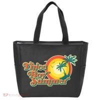 Funny Retro Thicc Boy Summer Tote Bag thumb 0