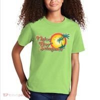 Funny Retro Thicc Boy Summer Kids T-Shirt thumb 2