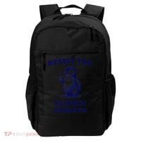 Funny Resist The Flippin Tariffs Heard Island Penguin Backpack thumb 0