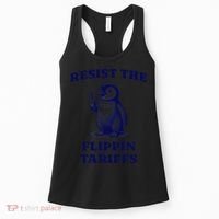 Funny Resist The Flippin Tariffs Heard Island Penguin Women's Tank Top thumb 0