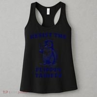 Funny Resist The Flippin Tariffs Heard Island Penguin Women's Tank Top thumb 3