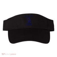 Funny Resist The Flippin Tariffs Heard Island Penguin Visor thumb 0