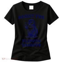 Funny Resist The Flippin Tariffs Heard Island Penguin Women's T-Shirt thumb 0