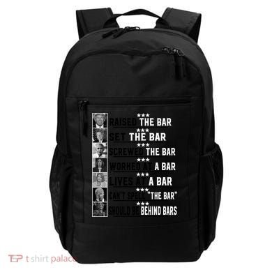 Funny Raised The Bar Donald Trump Backpack