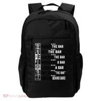 Funny Raised The Bar Donald Trump Backpack thumb 0