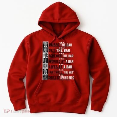 Funny Raised The Bar Donald Trump Hoodie