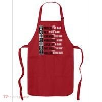 Funny Raised The Bar Donald Trump Apron thumb 0
