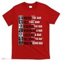 Funny Raised The Bar Donald Trump T-Shirt thumb 0