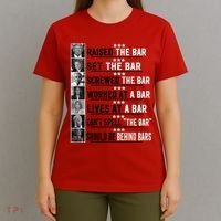 Funny Raised The Bar Donald Trump T-Shirt thumb 4