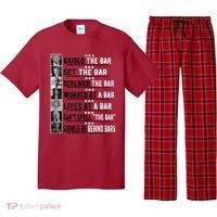 Funny Raised The Bar Donald Trump Pajama Set thumb 0