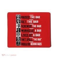 Funny Raised The Bar Donald Trump Mousepad thumb 0