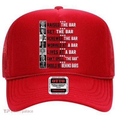 Funny Raised The Bar Donald Trump Hat
