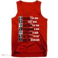 Funny Raised The Bar Donald Trump Tank Top thumb 0