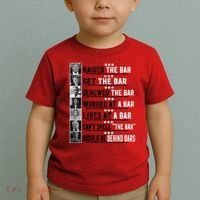 Funny Raised The Bar Donald Trump Toddler T-Shirt thumb 2