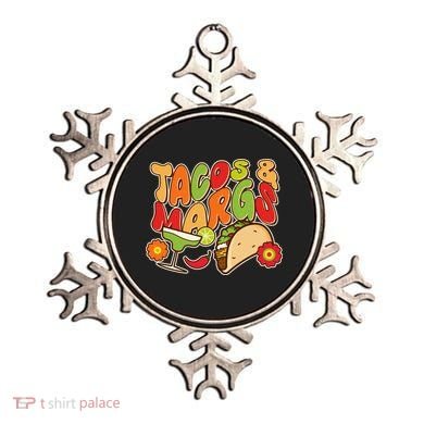 Funny Retro Taco And Margs Margaritas Ornament