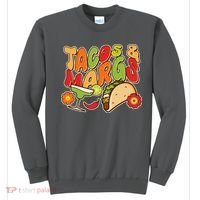 Funny Retro Taco And Margs Margaritas Sweatshirt thumb 0