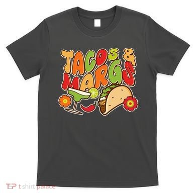 Funny Retro Taco And Margs Margaritas T-Shirt