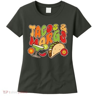 Funny Retro Taco And Margs Margaritas Women's T-Shirt