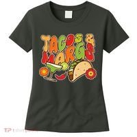 Funny Retro Taco And Margs Margaritas Women's T-Shirt thumb 0