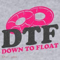 Funny River Tubing Down To Float Summer Float Trip Women's Sweatshirt thumb 2