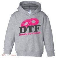 Funny River Tubing Down To Float Summer Float Trip Toddler Hoodie thumb 0