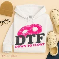 Funny River Tubing Down To Float Summer Float Trip Hoodie thumb 4