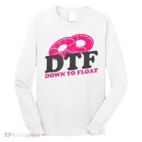 Funny River Tubing Down To Float Summer Float Trip Long Sleeve Shirt thumb 0
