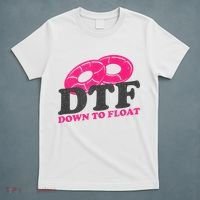 Funny River Tubing Down To Float Summer Float Trip T-Shirt thumb 5