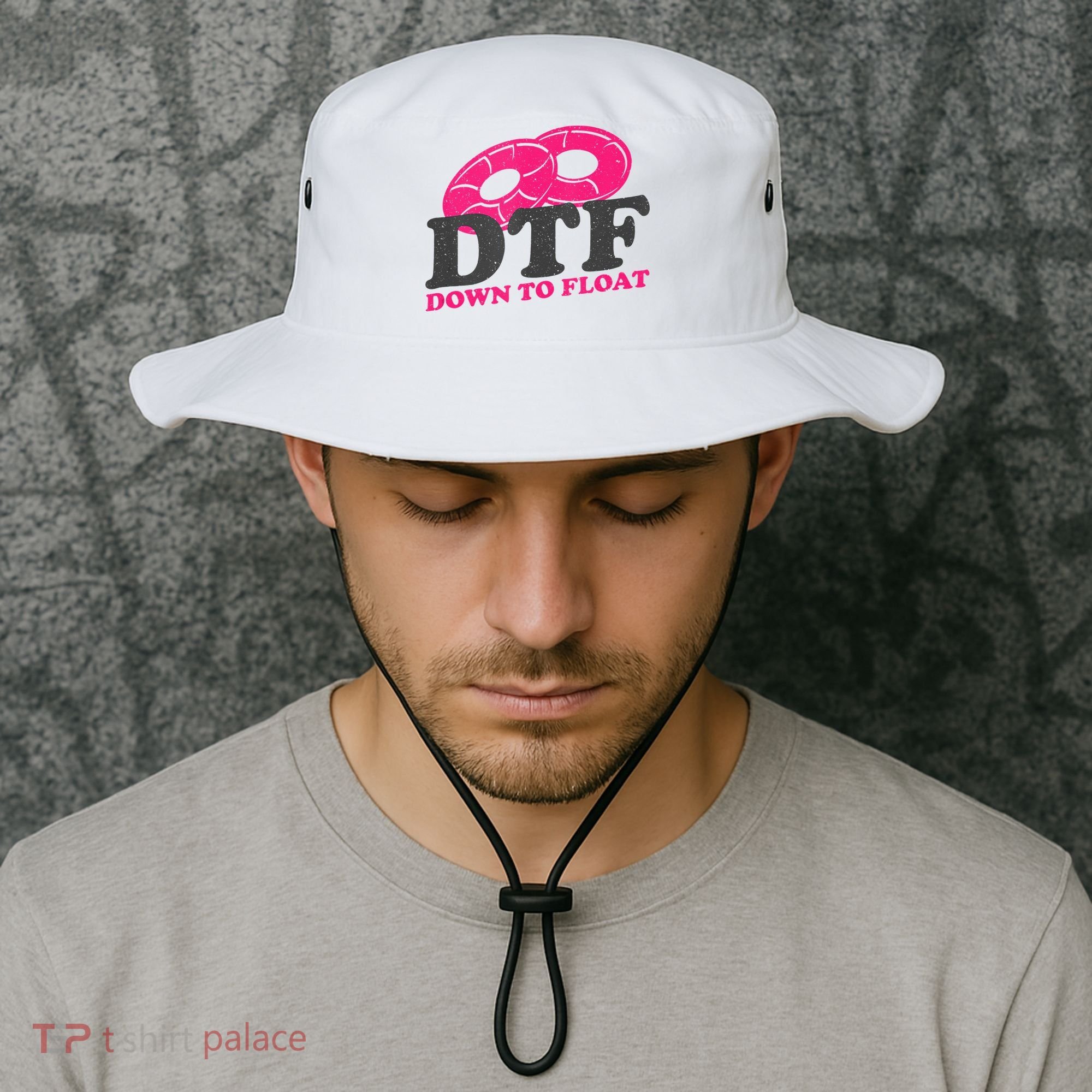 Funny River Tubing Down To Float Summer Float Trip Bucket Hat