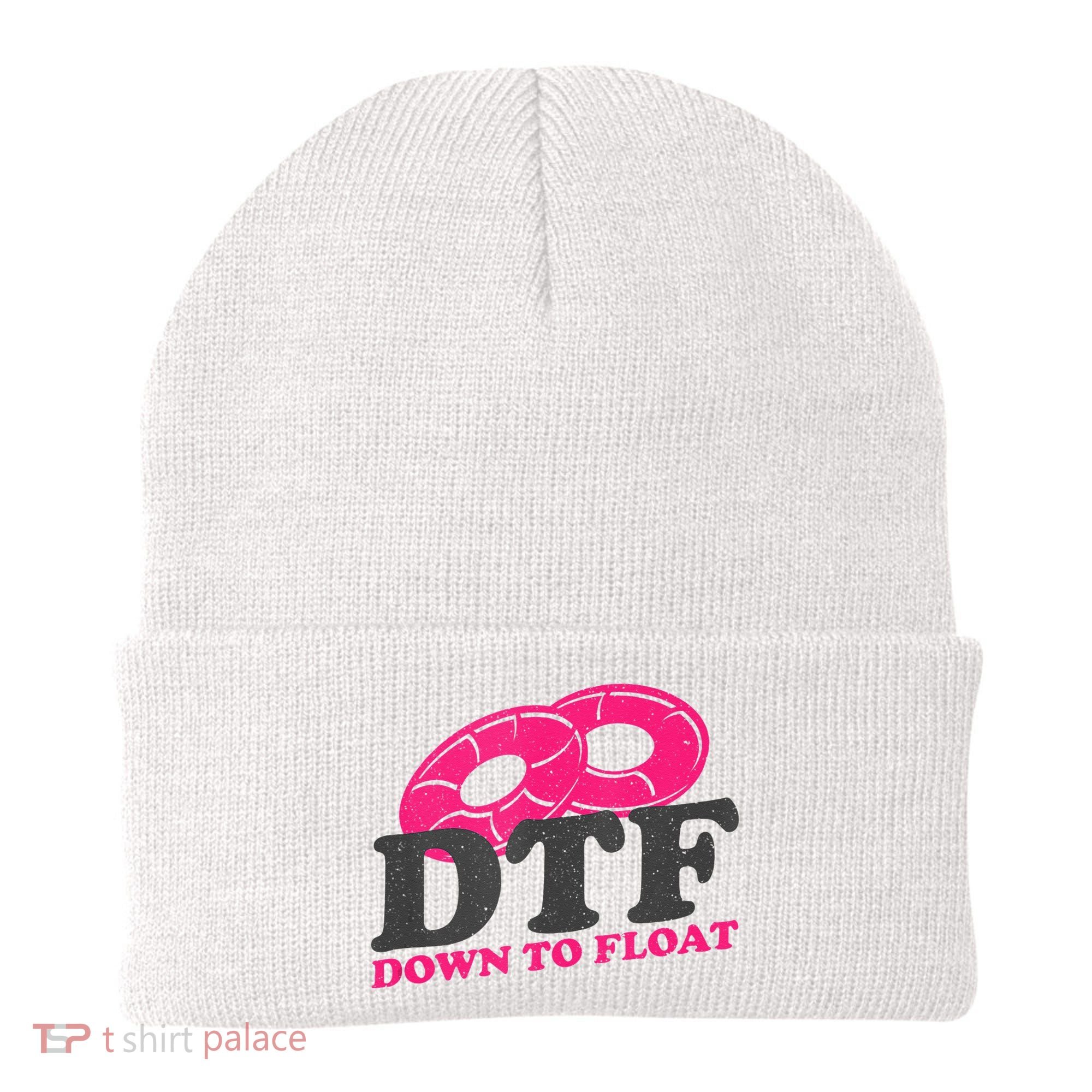 Funny River Tubing Down To Float Summer Float Trip Beanie