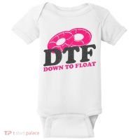Funny River Tubing Down To Float Summer Float Trip Baby Bodysuit thumb 0