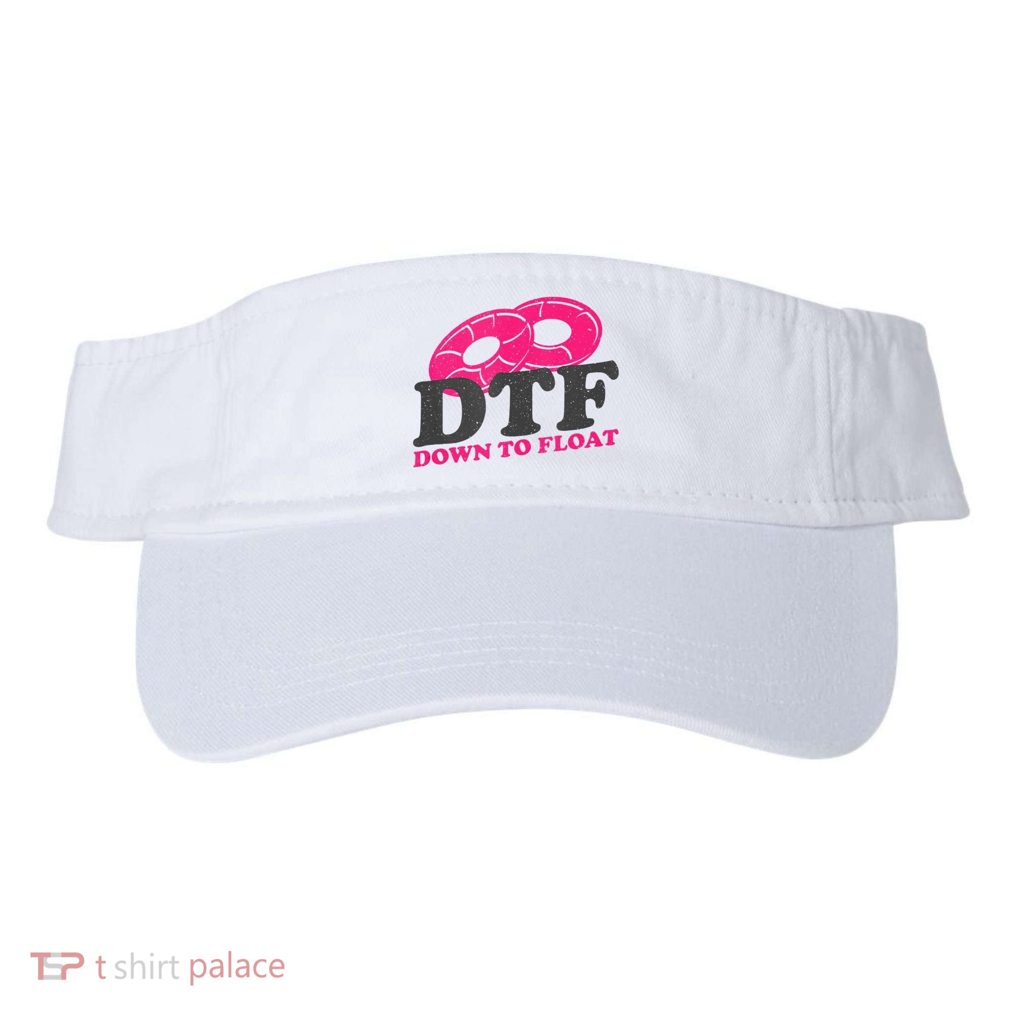 Funny River Tubing Down To Float Summer Float Trip Visor