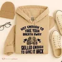 FUNNY RESPIRATORY THERAPIST School Nurse Meme Gift T Hoodie thumb 4
