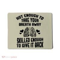 FUNNY RESPIRATORY THERAPIST School Nurse Meme Gift T Mousepad thumb 0