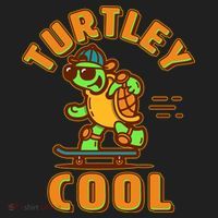 Funny Retro Turtley Cool Skateboarding Turtle Women's Sweatshirt thumb 2