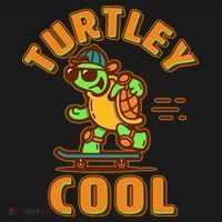 Funny Retro Turtley Cool Skateboarding Turtle Women's Tank Top thumb 5