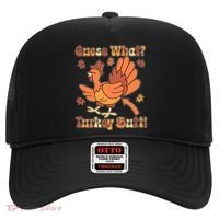 Funny Retro Thanksgiving Guess What Turkey Butt Hat thumb 0