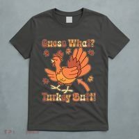 Funny Retro Thanksgiving Guess What Turkey Butt T-Shirt thumb 5