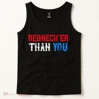 Funny Redneck Than You Tank Top thumb 2